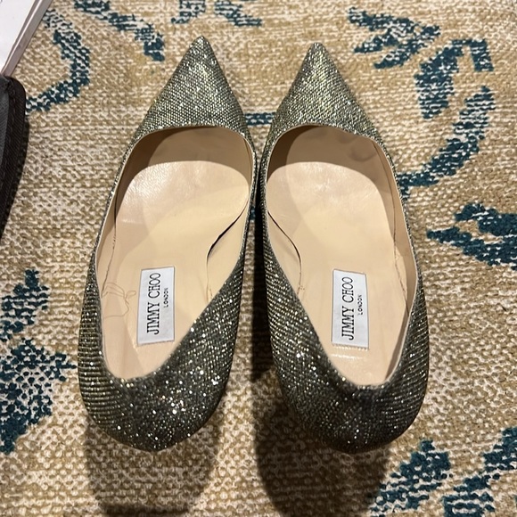 Jimmy choo Aurora Glitter Pump size 41 - Picture 4 of 4